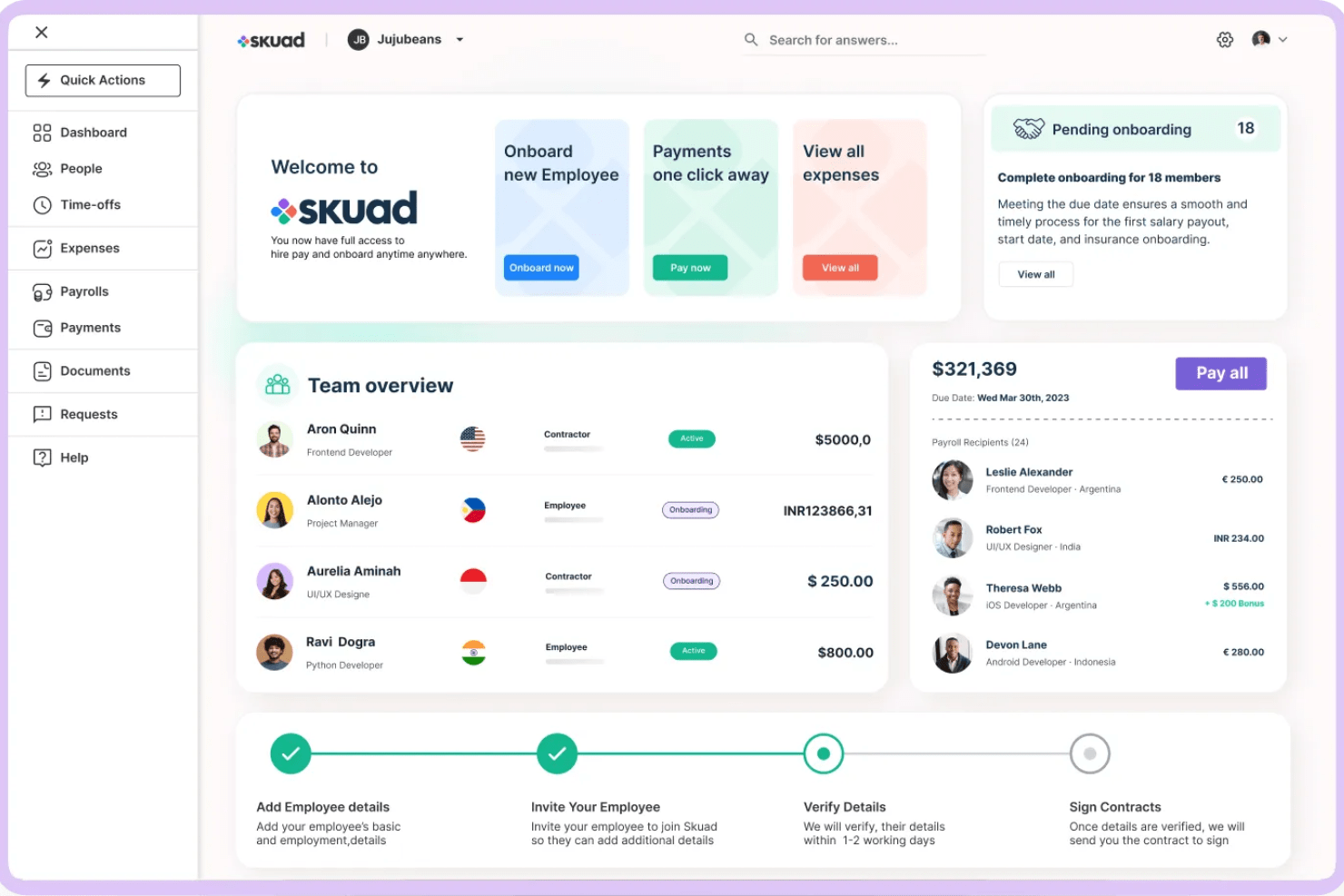Skuad platform